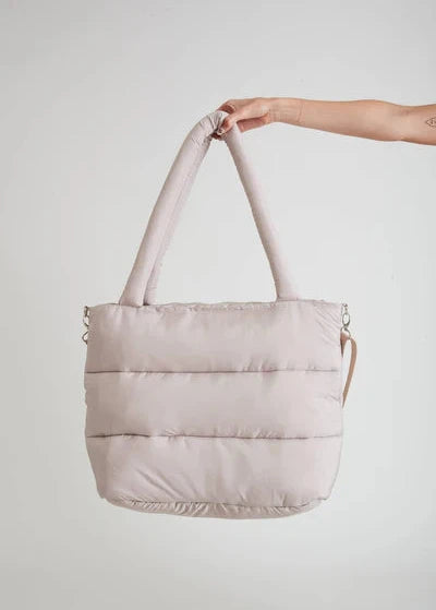 Puffer Bag Beige