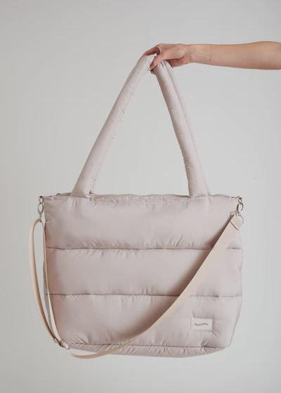 Puffer Bag Beige