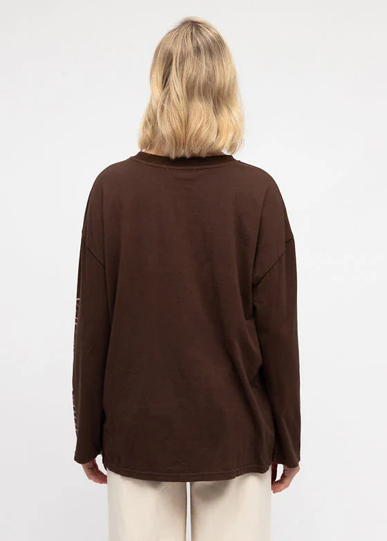 Siren of the Sea L/S Tee Chocolate