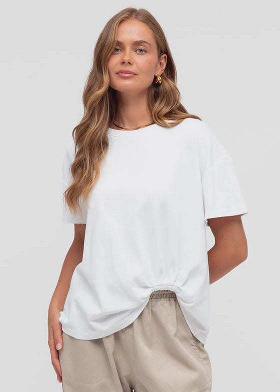 Easy Tuck Tee White