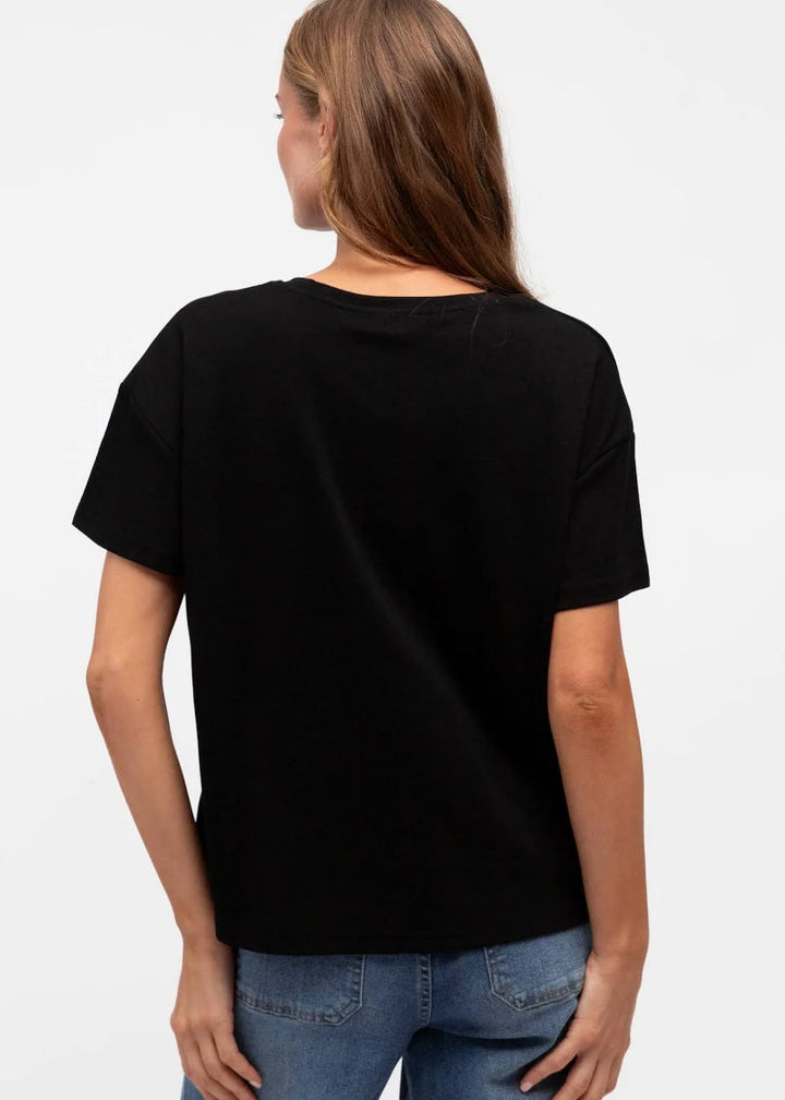 Easy Tuck Tee Black
