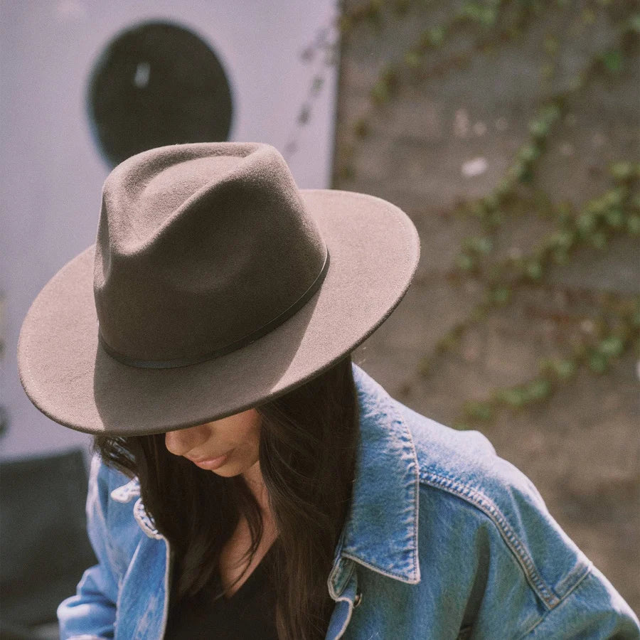 Kleio Wool Fedora in Mocha