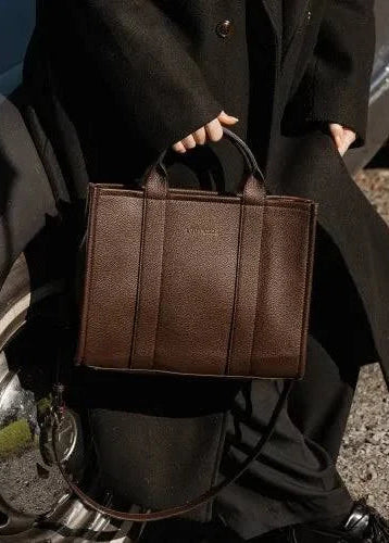 MANHATTEN Tote Bag - Chocolate