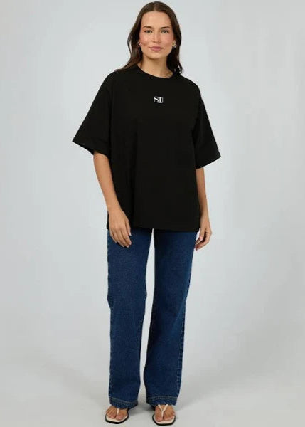 Silent Luxe Tee Black