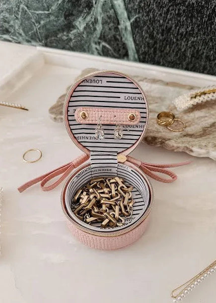 SOFIA Jewellery Box - Pale Pink