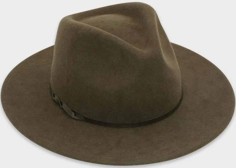 Kleio Wool Fedora in Mocha