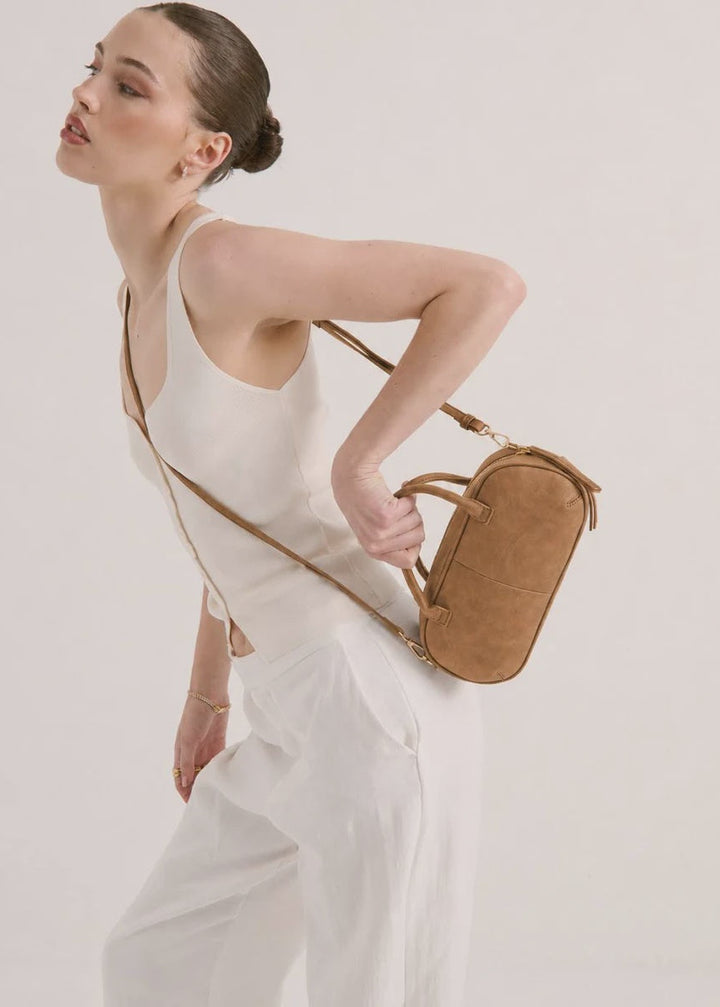 PICCOLA Crossbody Bag Tan