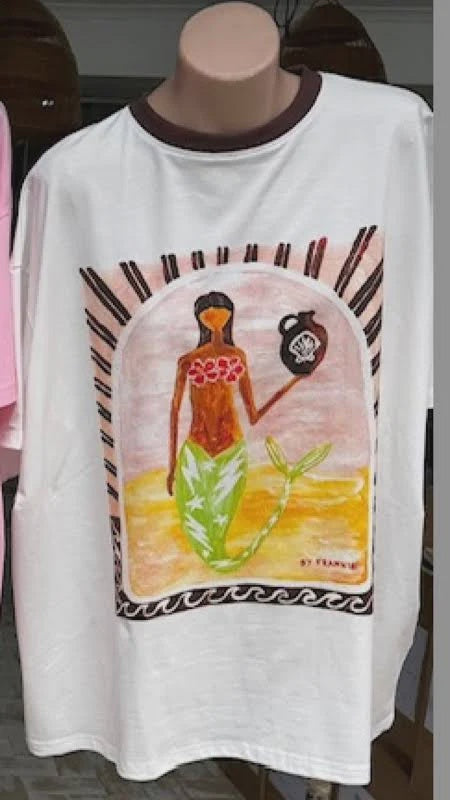 Mermaid Vase Tee