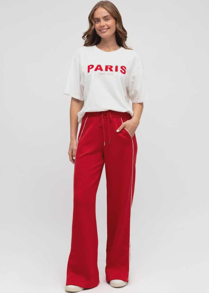 Central Park Pants Red
