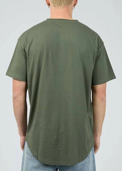 Solid Tail Tee Mens KHAKI