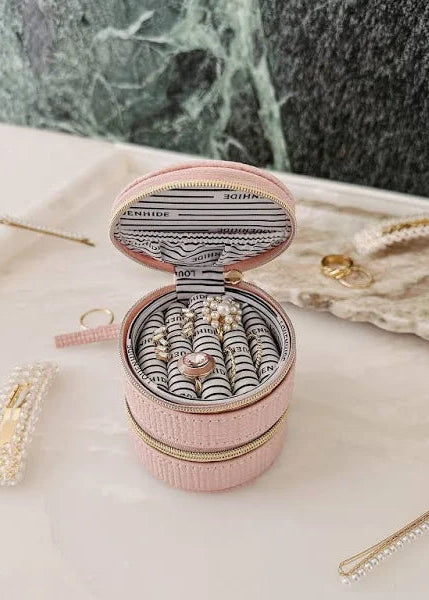 SOFIA Jewellery Box - Pale Pink