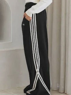 Peach & Parla Barrel Track Pant Black