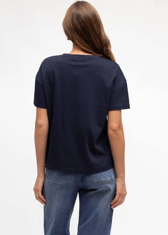 Easy Tuck Tee Navy