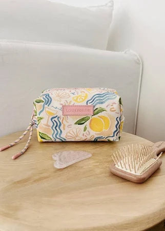 BAMBI Makeup Bag - Lamon Print