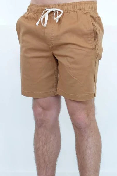 Afends Dendy Elastic Waist Walkshort