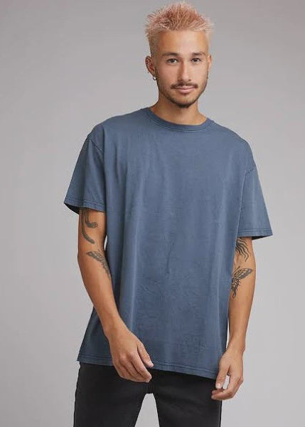 Essential Fit Tee Mens  BLUE