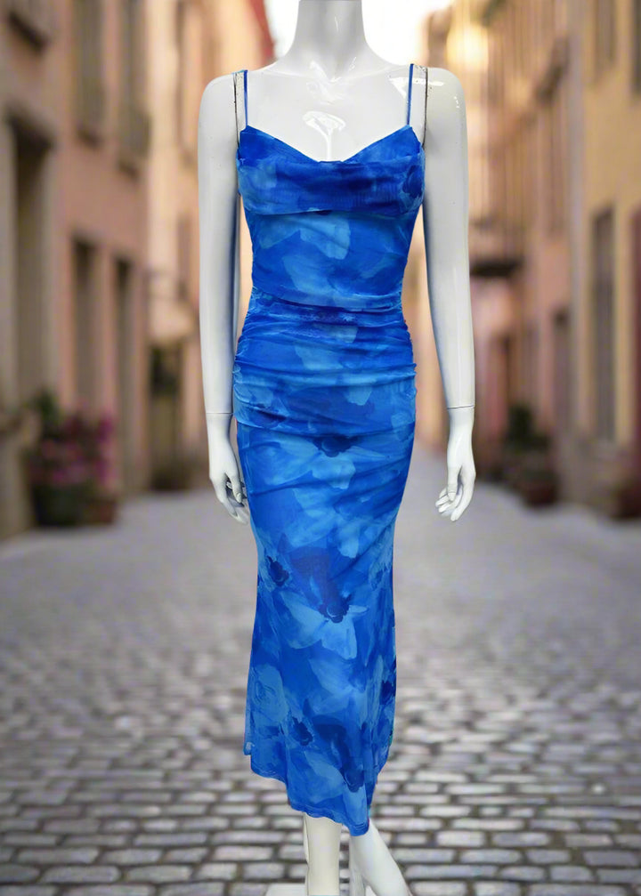 Budelli Dress Blue