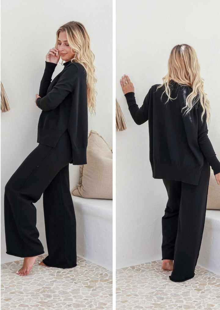 Romy Lounge Set Black