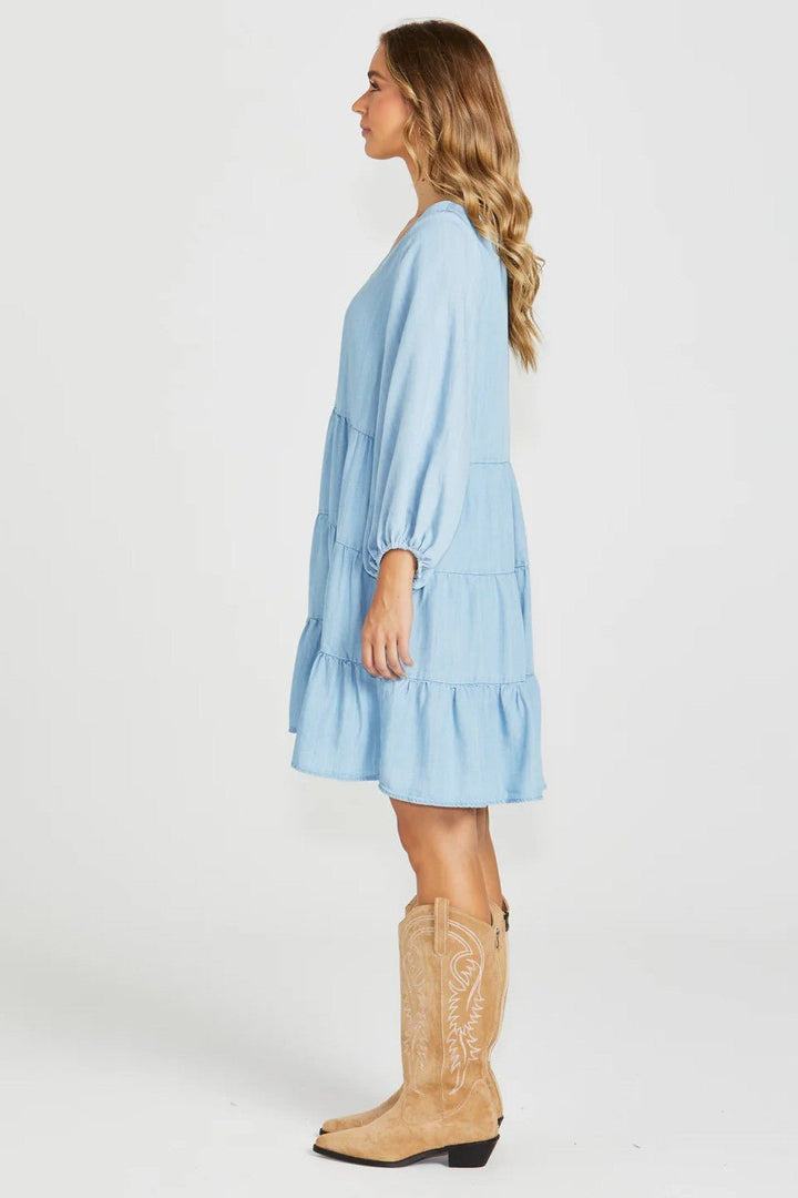 Davie Tiered Dress