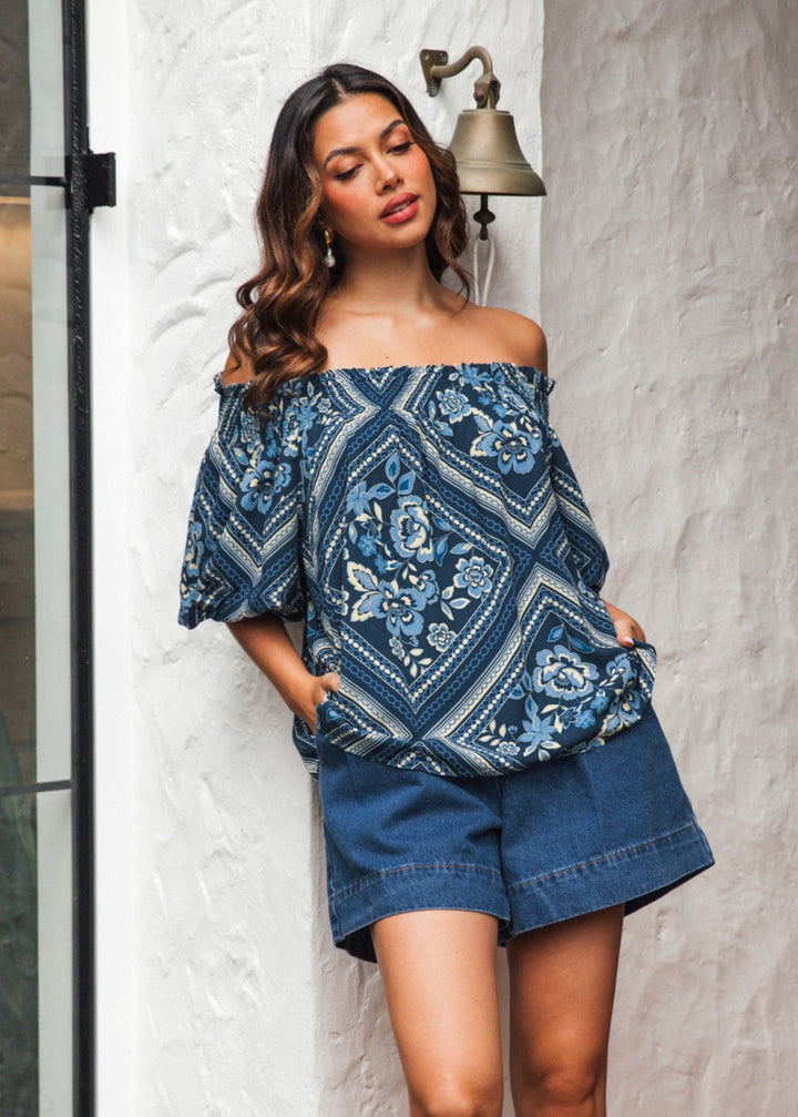 Fantasy Flutter Sleeve Top