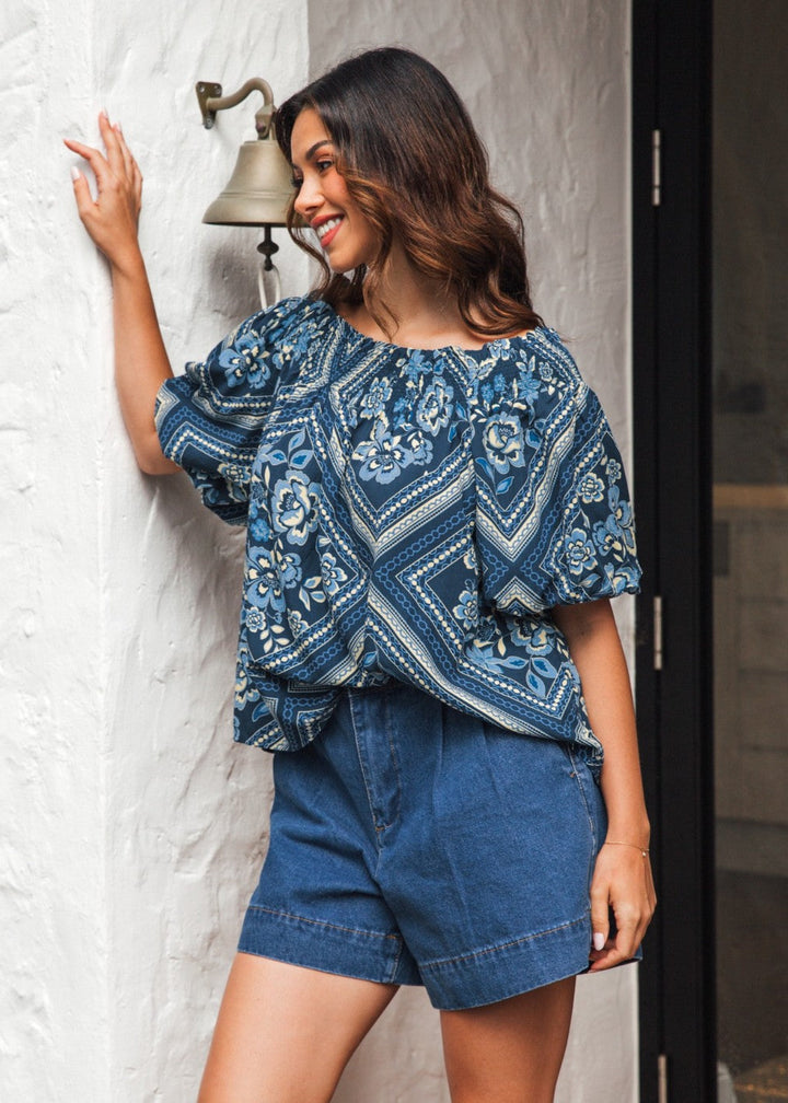 Fantasy Flutter Sleeve Top