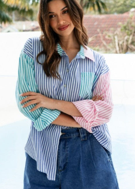 Marina Multi Stripe Shirt