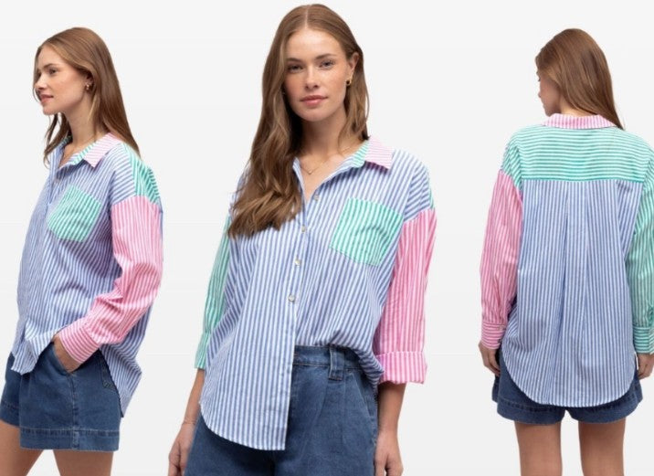 Marina Multi Stripe Shirt