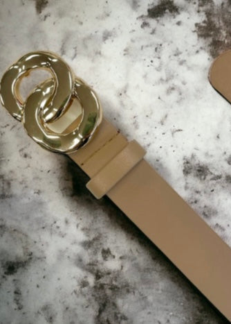 TRIPP Double OO Belt Tan / Gold