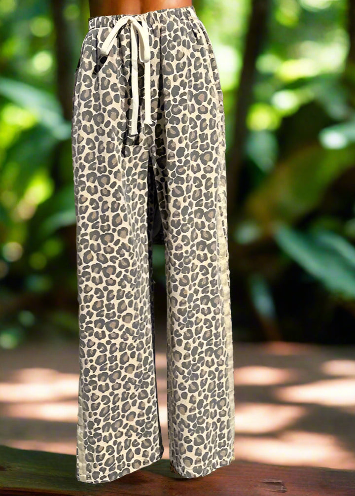 Into the Wild Racer Pant Mid Leopard