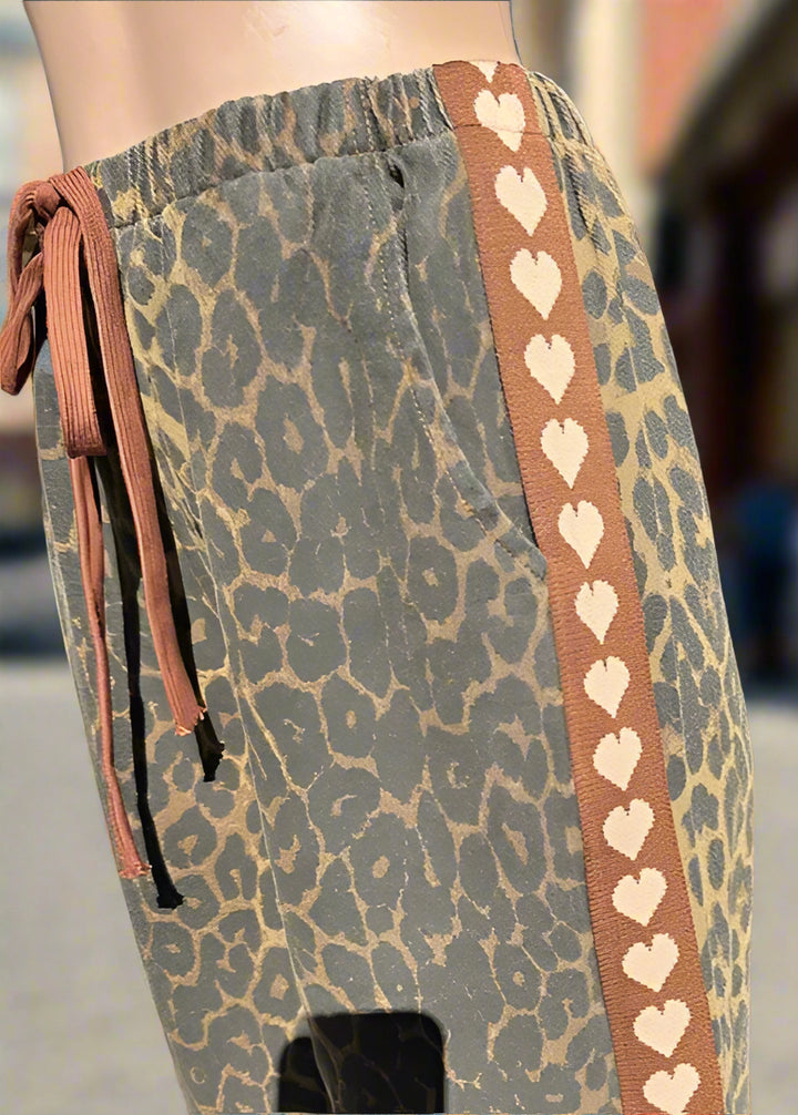 Jungle Heart Racer Jean