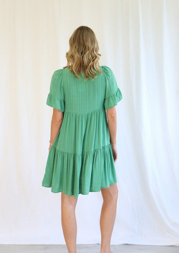 Zina Dress Green