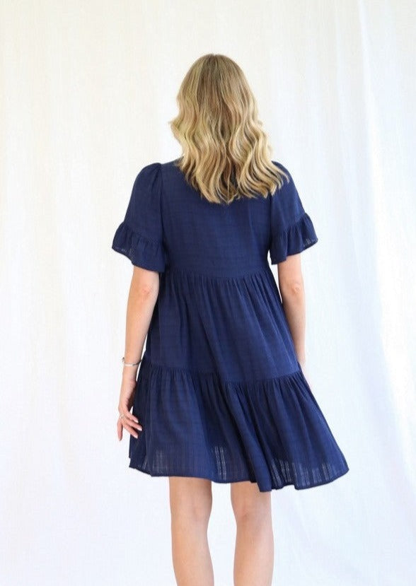 Zina Dress Navy