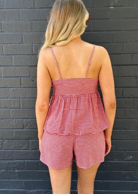 Gidget Gingham Top