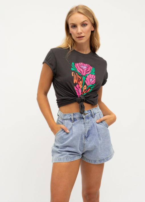 Paper Heart Penni Pleat Short