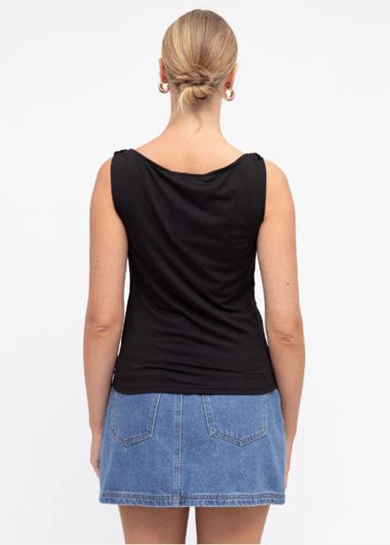 Camilla Cowl Neck Top