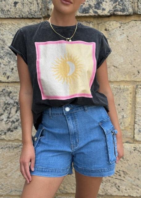 Paper Heart Vintage Sun Tee