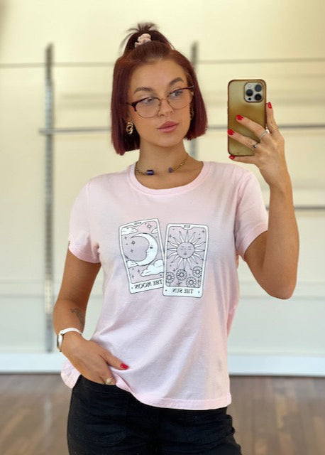 Paper Heart The Sun and the Moon Tee