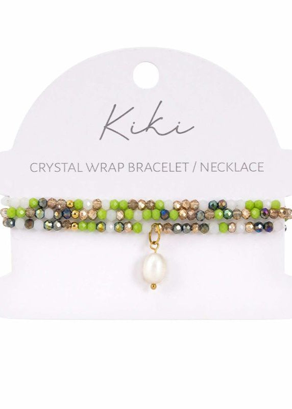 KiKi Green Oracle Crystal Wrap Jewellery