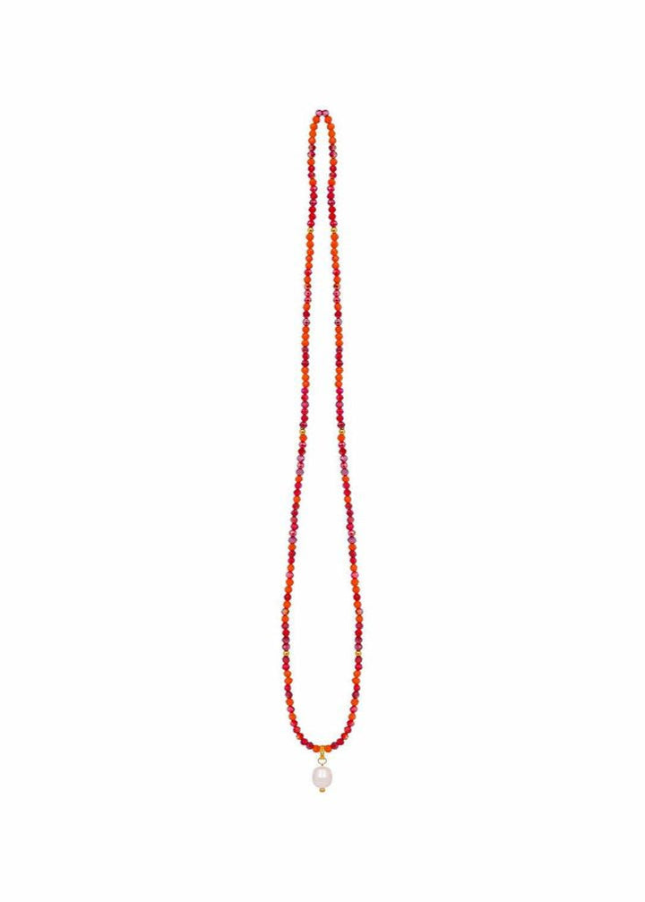 KiKi Crimson Flame Crystal Wrap Jewellery
