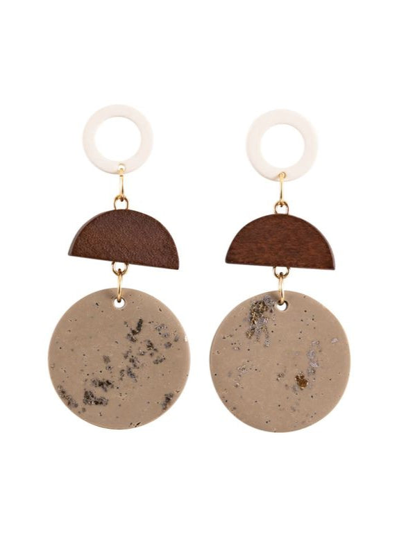 KiKi Curve Drops Earrings