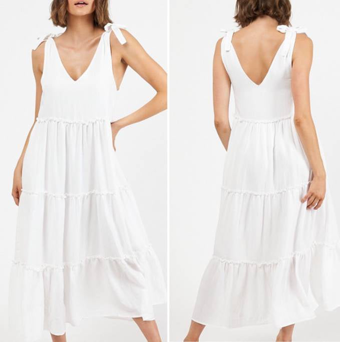 Monique Tiered Maxi Dress