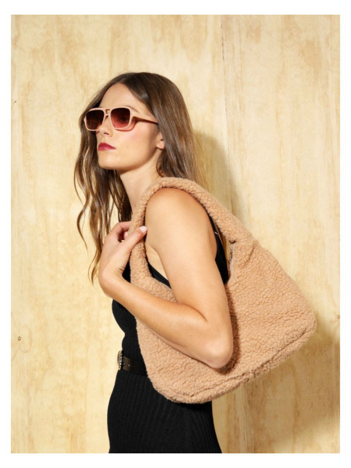 Ryder Teddy Shoulder Bag Camel