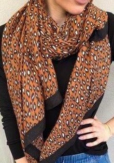TRIPP Abstract Print Scarf