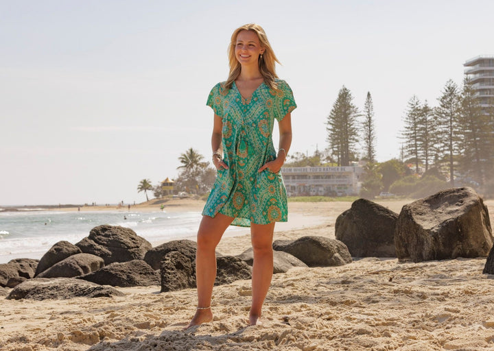 Skylar mini Dress Seafoam