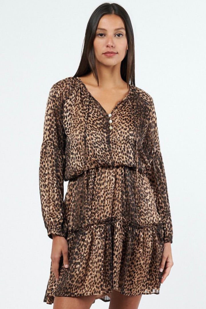 Leopard Mini Dress