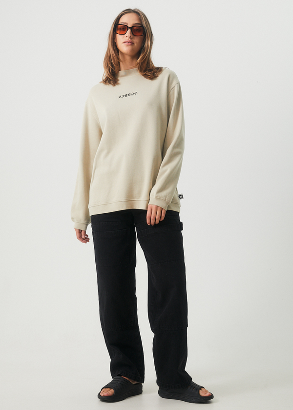 AFENDS Luxury Recycled Crew Neck Jumper