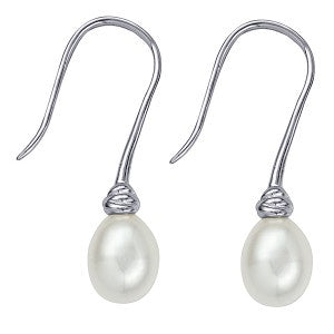 S/S Fresh Water Cultured Pearl Earwires