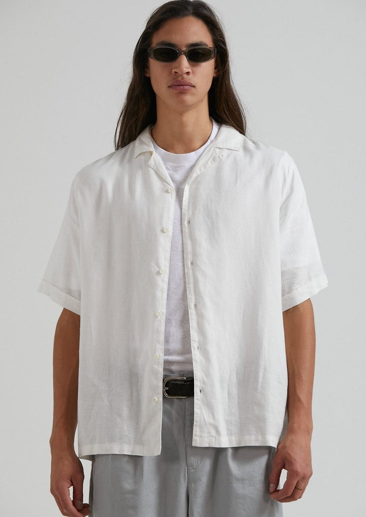 AFENDS Daily Hemp Cuban Shirt Sleeve Shirt