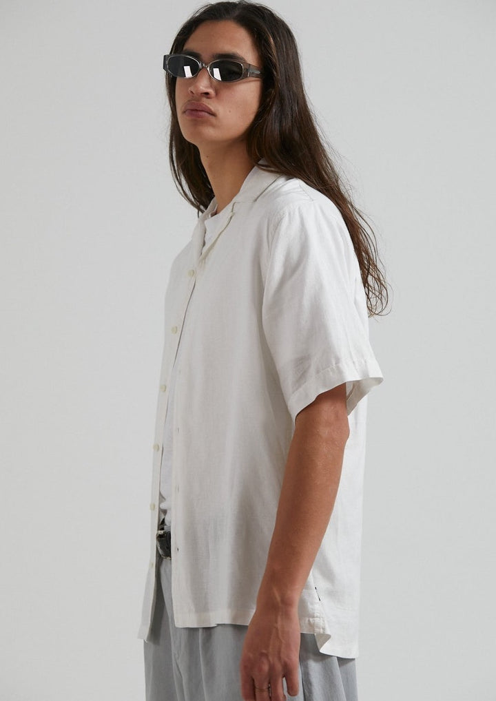 AFENDS Daily Hemp Cuban Shirt Sleeve Shirt