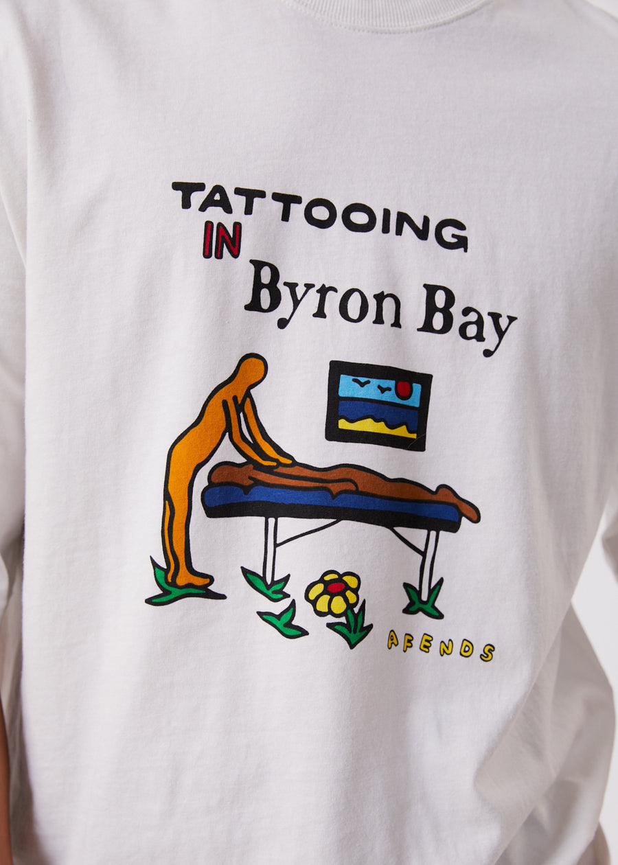 AFENDS Tattooing Recycled Oversized Graphic Tee